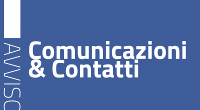 AVVISO | COMUNICAZIONI E CONTATTI