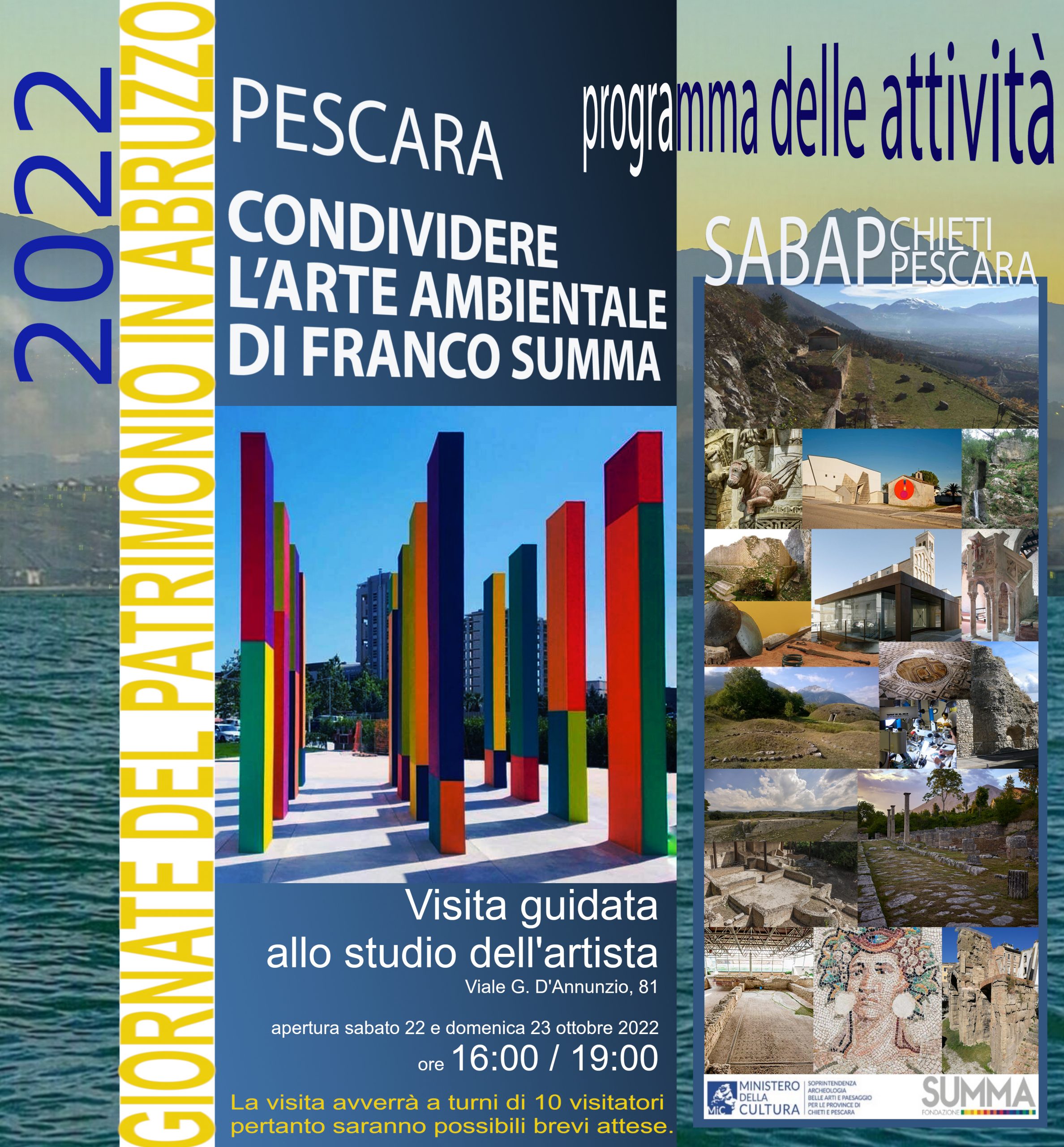 CONDIVIDERE L'ARTE AMBIENTALE DI FRANCO SUMMA