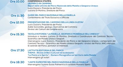 La Soprintendenza Chieti Pescara sarà presente alla “Giornata del Parco Nazionale della Maiella”.