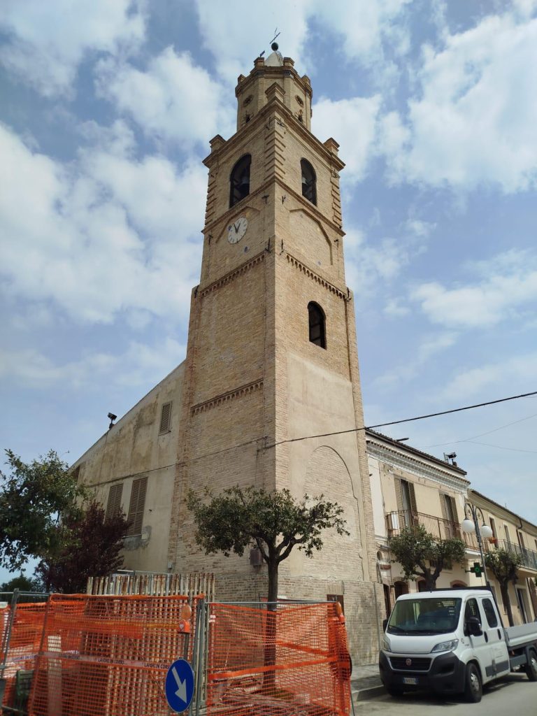 CAMPANILE DELL’ EX CHIESA DI SANT’ANTIMO | ROSETO DEGLI ABRUZZI (TE) | CONCLUSIONE LAVORI