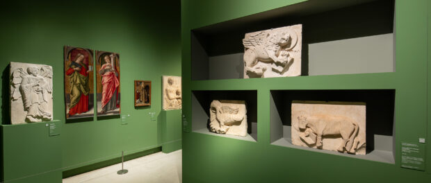 bassorilievi quattro evangelisti duomo di penne pescara