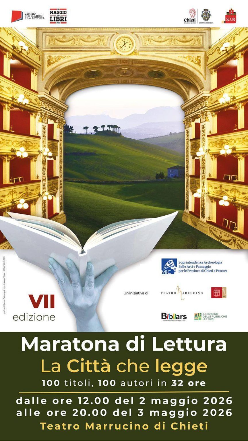 CHIETI | MARATONA DI LETTURA AL TEATRO MARRUCINO