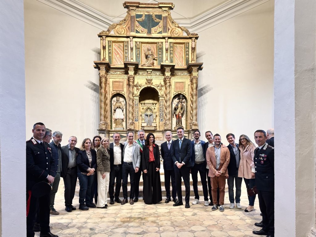 INAUGURATA LA CHIESA DI SANTA MARIA IN PIANO A LORETO APRUTINO (PE)